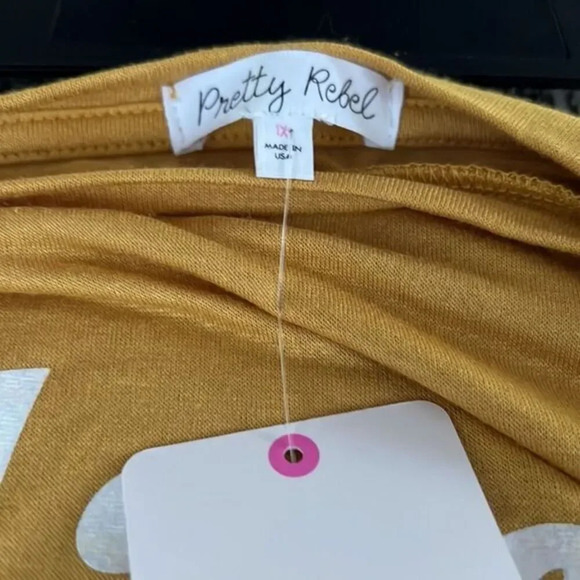 Pretty Rebel Long Sleeve T Shirt Size 1x‎ Life Is a Virtual Party Logo Shirt - Picture 4 of 4